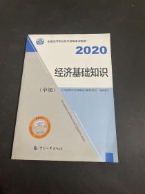 经济师中级2020 经济基础知识（中级）2020 中国人事出版社