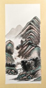 仿古山水卡纸小品（8）