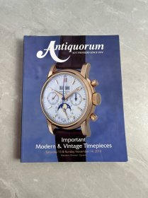 Antiquorum Improtant Modern & Vintage Timepieces November 13&14 2010 Geneva （安帝古伦拍卖公司）