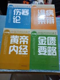 黄帝内经（第二版） 中医四部经典大字版，四本全