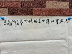 薛丕显，字画，