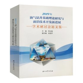 2019年油气钻井基础理论研究与前沿技术开发新进展学术研讨会论文集苏义脑主编9787518340385