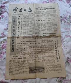 云南日报1978年4月13日