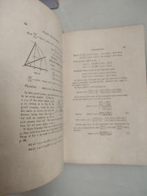 Plane trigonometry and tablets   英文原版  精装小16开 1903年 (好似是真皮硬封)扉页有"天津 华洋书庄 大胡同"(繁体)印