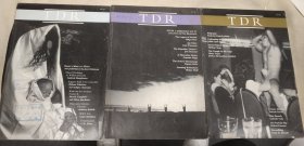 H TDT-the Derma Review the journal of performance studies 戏剧表演杂志《戏剧评论》 Winter1997 T156 Summer/winter 1998 T158、T160