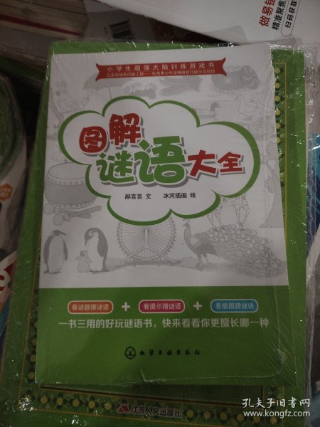 小学生超强大脑训练游戏书--图解谜语大全