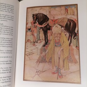 英文版 Stories from The Arabian Nights  Retold by Naomi Lewis Illustrated by ANTON PIECK Naomi Lewis的《天方夜谭/一千零一夜/阿拉伯之夜》故事  安东·皮克 插图 荷兰插画家Anton Pieck 安东·皮克 绘本画集