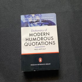 Dictionary of Modern Humorous Quotations[企鹅版现代幽默词典]