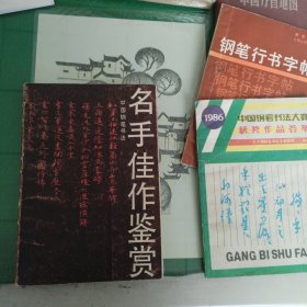 中国钢笔书法——名手佳作鉴赏（1989年一版一印）（13箱3）