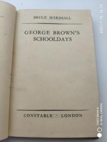 George Brown's Schooldays