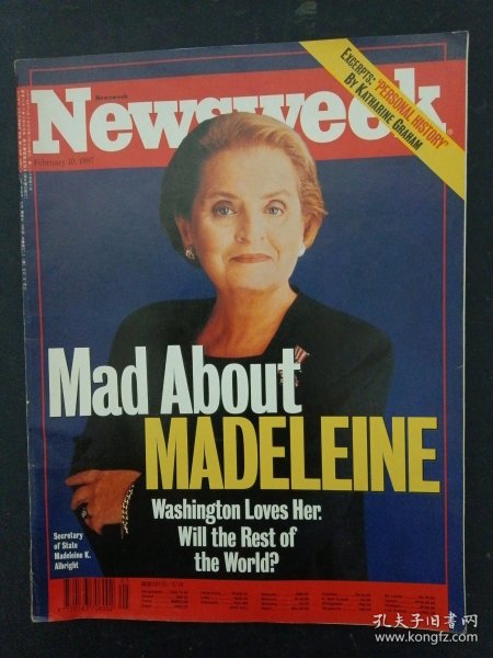 Newsweek （February 10.1997）1997年 2月10日第129卷 第6号（外文版杂志）