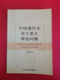 中國(guó)現(xiàn)代化若干重大理論問題