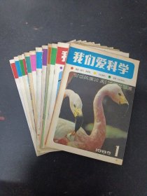 我们爱科学 1985年 月刊 全年1-12期 总第94-105期（共12本合售）