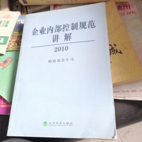 企业内部控制规范讲解2010