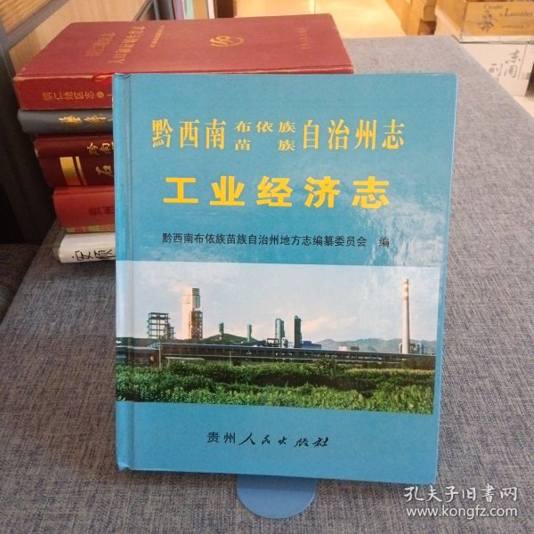 A3. 黔西南布依族苗族自治州志.工业经济志