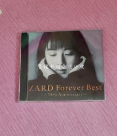 ZARD  Forever  Best~25th  Anniversary  坂井泉水25周年纪念版（2CD，未拆封，版本自鉴。）注：因光碟具有可复制性，所以搞清楚下单，售后不退。