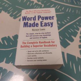 Word Power Made Easy: The Complete Handbook for Building a Superior Vocabulary 英文原版