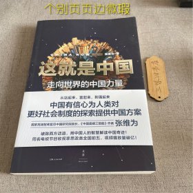 这就是中国:走向世界的中国力量（个别页页边微瑕）2020