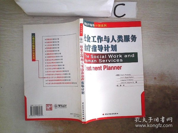 社会工作与人类服务治疗指导计划——心理治疗指导计划系列