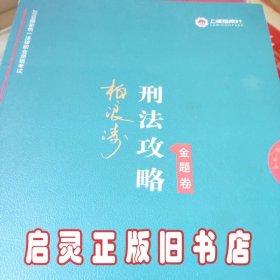 司法考试2019 上律指南针 2019国家统一法律职业资格考试：柏浪涛刑法攻略·金题卷