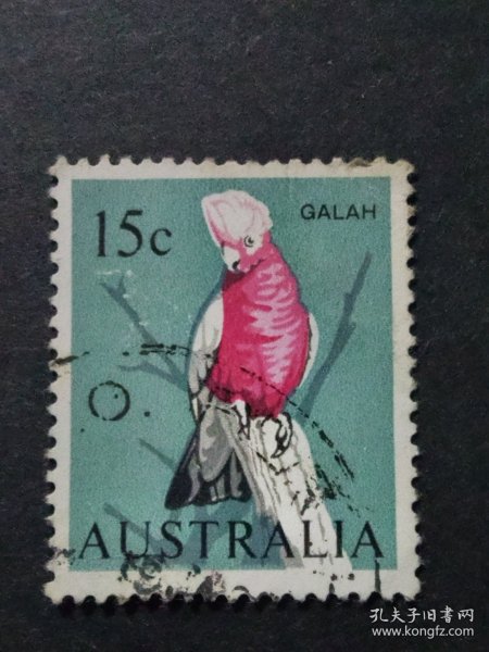 澳大利亚邮票 1965年 鸟类 1枚销