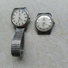 宝石花手表，老上海手表，两块