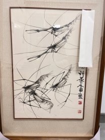 许麟庐（1916年10月19日—2011年8月9日），又名德麟，山东烟台蓬莱人。中国当代国画家、书法家、书画鉴赏家。曾任中国美术家协会和中国书法家协会会员、中山书画社副社长、中国老年书画研究会副会长、北京花鸟画研究会会长、北京中国画研究会副会长、北京中国书画社名誉社长、山东蓬莱书画学会名誉会长、山东菏泽、四川乐山、河南开封书画院名誉院长、中国书画函授大学、北京工业大学名誉教授。
作品保真。