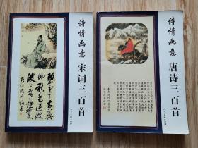 诗情画意：唐诗三百首、宋词三百首（2册合售）