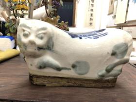 瓷猫枕