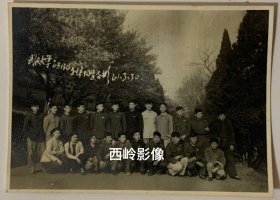 【老照片】1961年武汉大学63134全体同学合影留念 『武汉大学老照片』