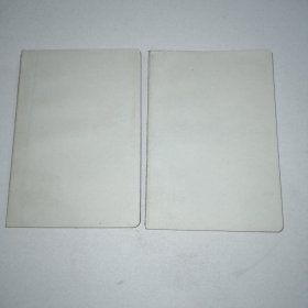 空白笔记本 2本合售 （没书皮）