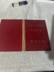 1965年北京大学毕业证 （陆平 签发）