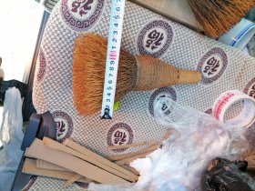 织布刷子 织布工具 老工具 民俗老物件