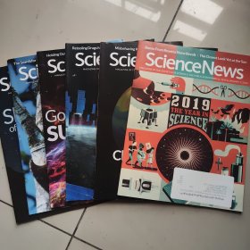 美国科普杂志《Science News》科学新闻 2020年6本合售