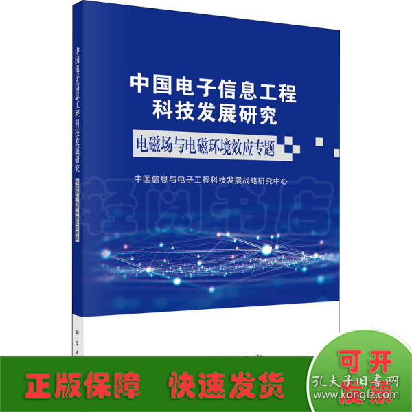 中国电子信息工程科技发展研究——电磁场与电磁环境效应专题