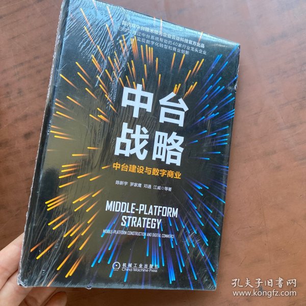 中台战略：中台建设与数字商业