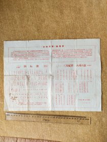 70年代【国际歌 三大纪律 八项注意】吉林省红石钢厂政治部翻印1971年11月品相看实物图 怀旧收藏。