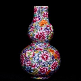《精品放漏》乾隆葫芦瓶——清代瓷器收藏