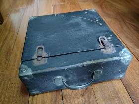 民国时期唱片存放包皮木盒
