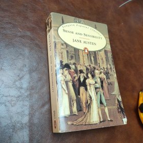 英文書 SENSE AND SENSIBILITYJANE AUSTEN(書品見圖)