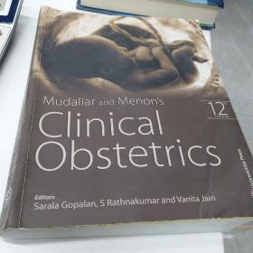 Mudaliar and Menon ' s Clinical Obstetrics 12th 产科临床