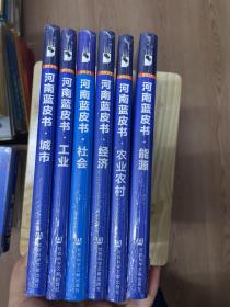 2021河南蓝皮书（共7册：城市、社会、经济、法治、工业、能源、农业农村）