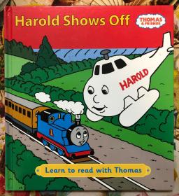 THOMAS & FRIENDS：Harold Shows Off（新加坡印刷，托马斯小火车，英文原版儿童绘本）