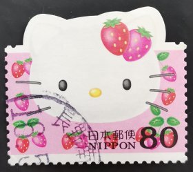 日本信销邮票 ハローキティ Hello Kitty（凯蒂猫 樱花目录G9c）