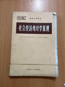 社會(huì)經(jīng)濟(jì)統(tǒng)計(jì)學(xué)原理