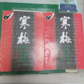 寒梅实用钢笔字楷书、行书字帖（2、4）（1996年一版一印）（11箱左4）