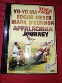 DVD YOYOMAEDGARMEYERMARKOCONNORAPPALACHIANJOURNEY