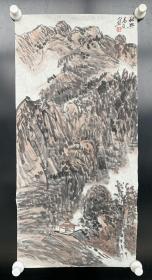 刘万友：1959年生于北京，师从著名画家程振国。现为中国美协会员，中国书协会员，中收藏家协会会员，北京湖社画会会员