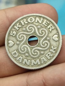 1999年丹麦5克朗中圈钱币