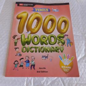 TIMES 1000 WORDS DICTIONARY 麦芽点读版 看图有一点受潮，不影响阅读